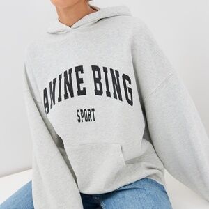 ANINE BING “Harvey” Oversized Sweatshirt Hoodie